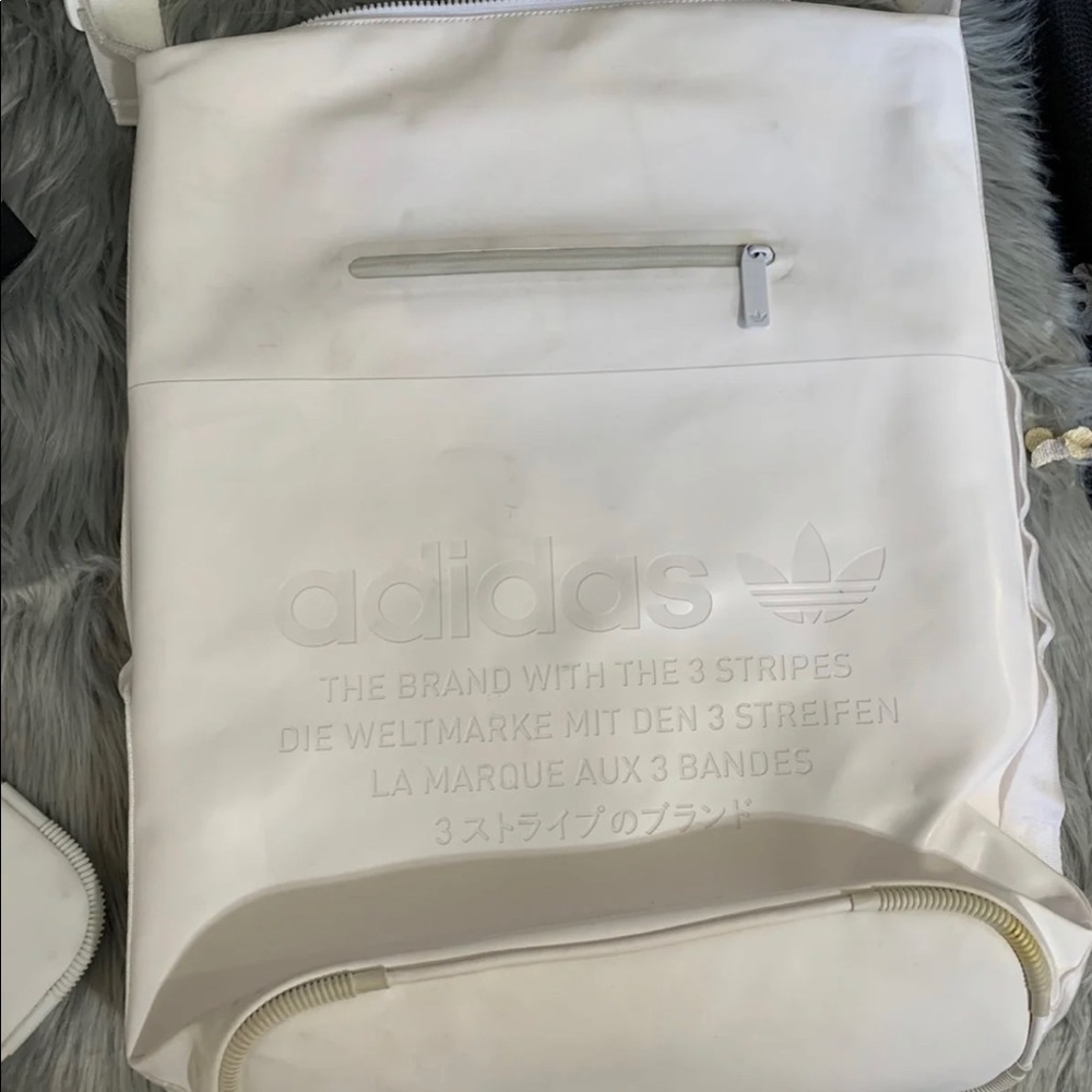 Adidas White NMD Original Backpack BR9556